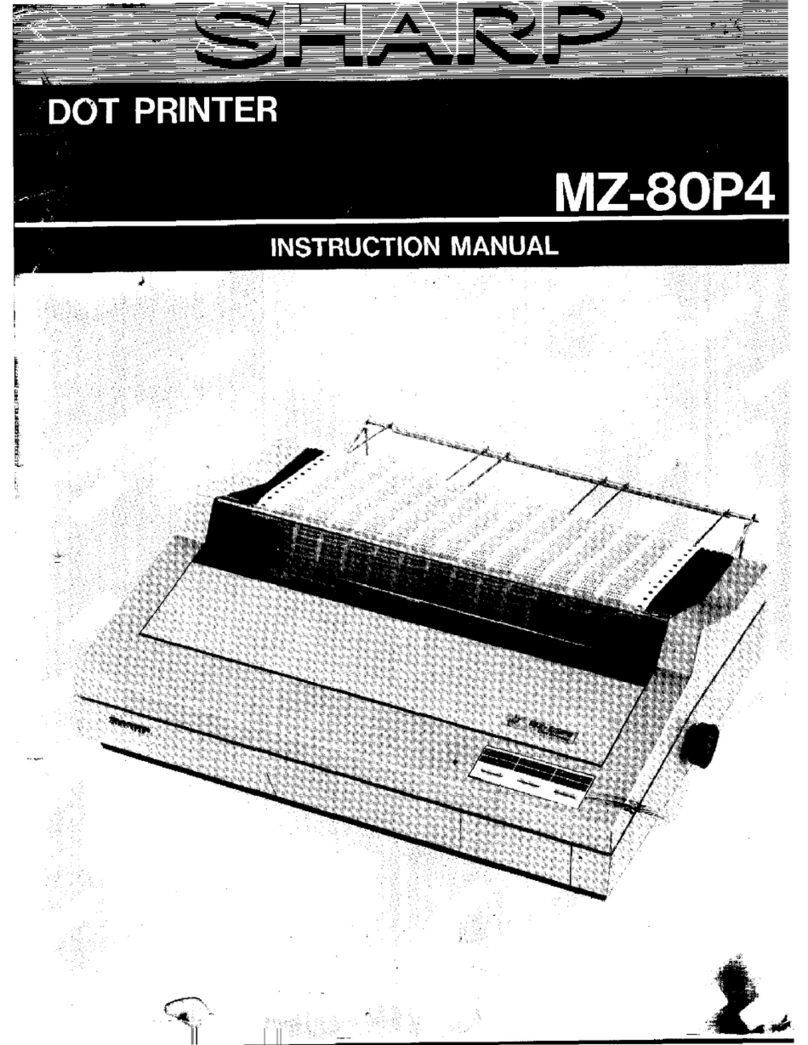 Sharp MZ-80P4 User manual