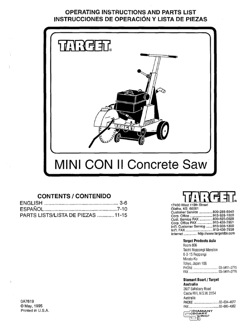 Target MINI CON II User manual