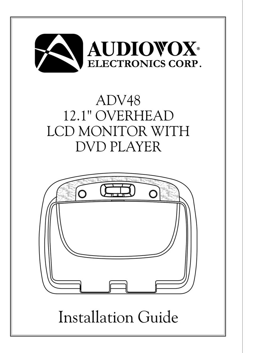 Audiovox ADV48 installation guide