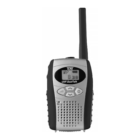 Team Electronic UHF-DualTalk Operation manual