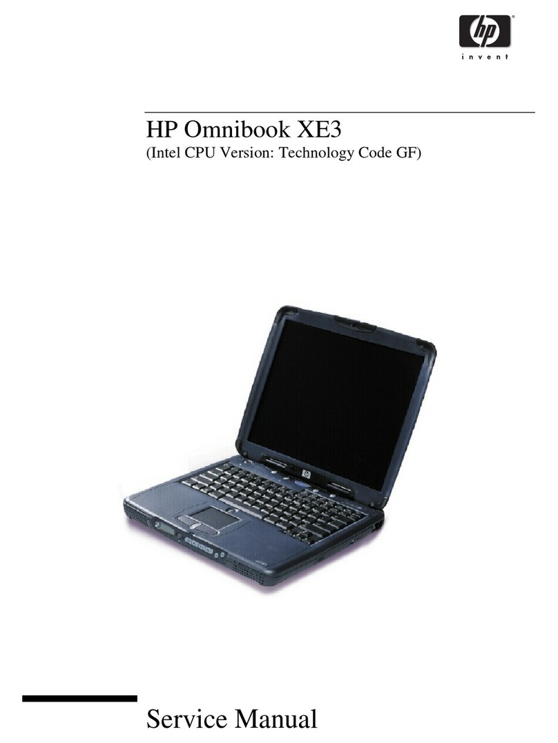 HP Omnibook XE3 Service manual