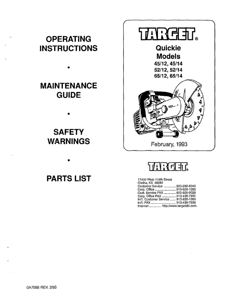 Target Quickie 45/12 operating instructions