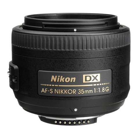 Nikon AF-S DX NIKKOR 35mm f/1.8G User manual