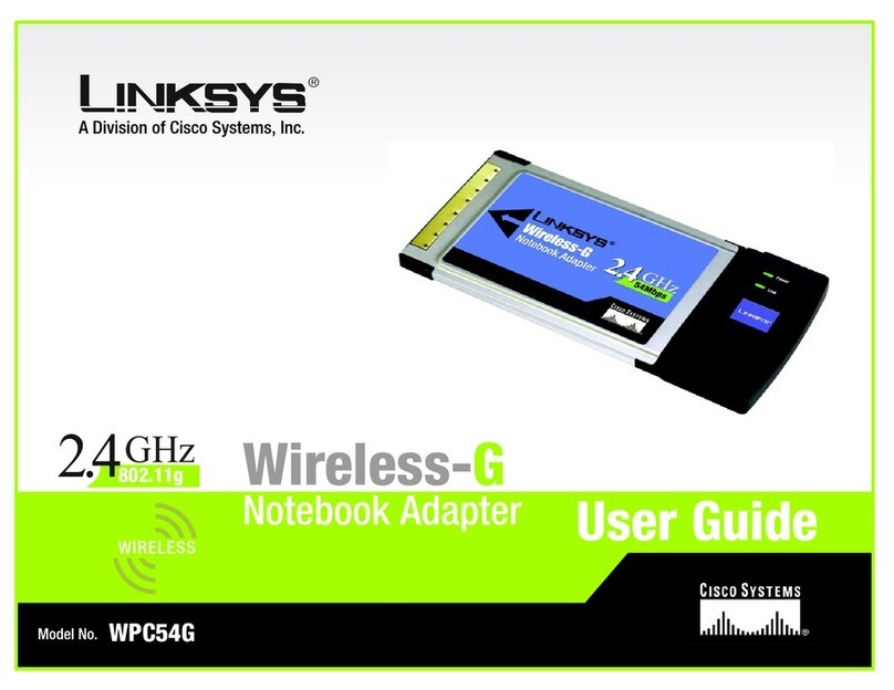Linksys WPC54G EU User manual