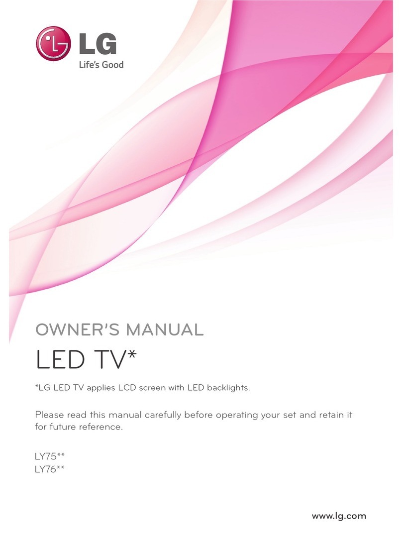 LG LY76 Series owner's manual