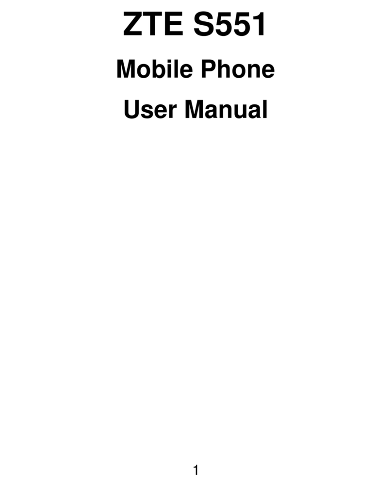 Zte S551 User manual