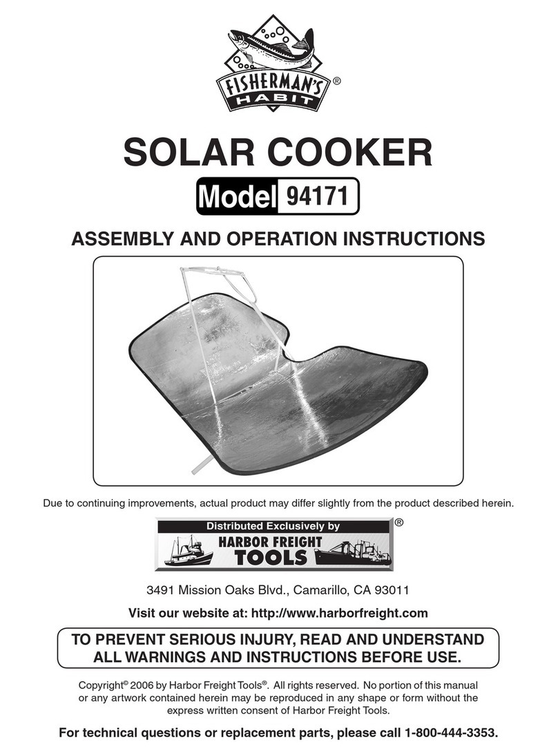 Fisherman's Habit 94171 Assembly and operation instructions