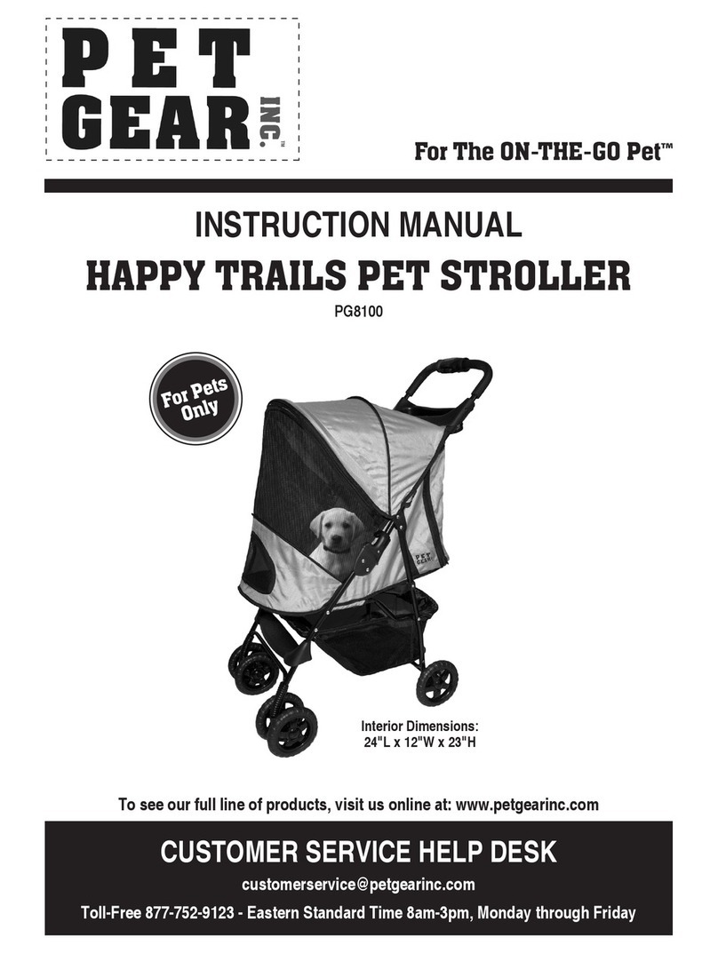 Pet Gear Happy Trails PG8100 instruction manual