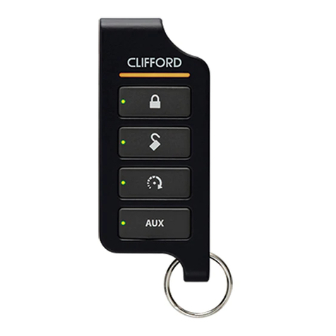 Clifford 3806X owner's guide