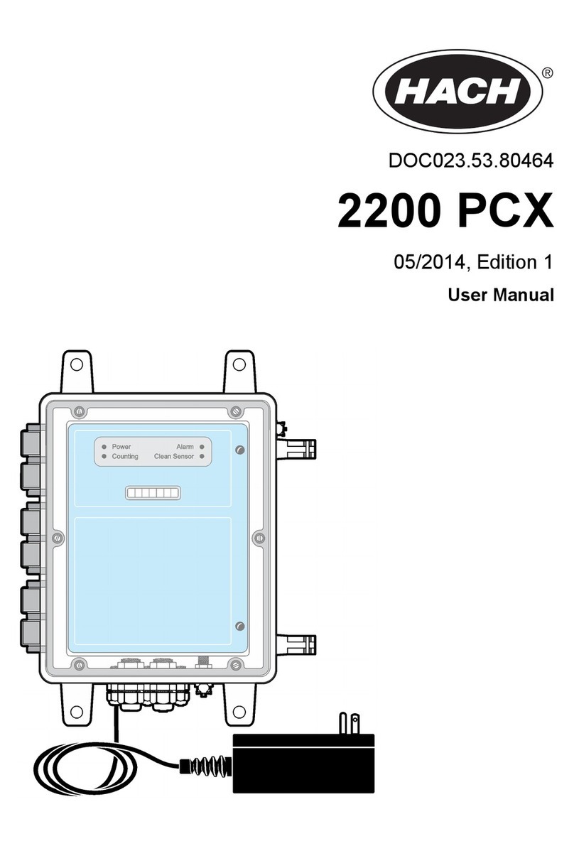 Hach 2200 PCX user manual