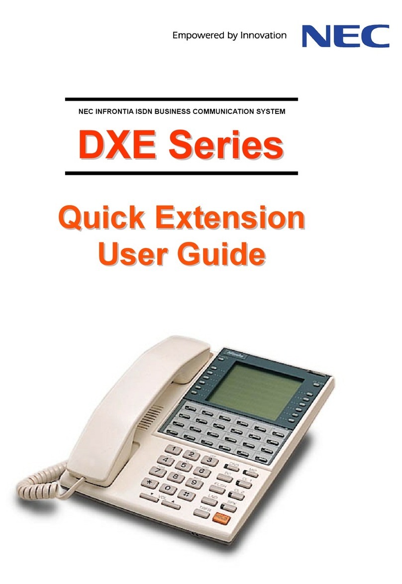 NEC DDXXEE SSeerriieess user guide