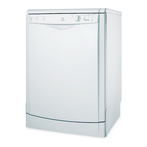 Indesit DFG 262 operating instructions
