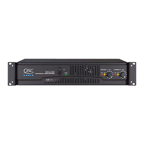 QSC RMX 2450 Technical & service manual