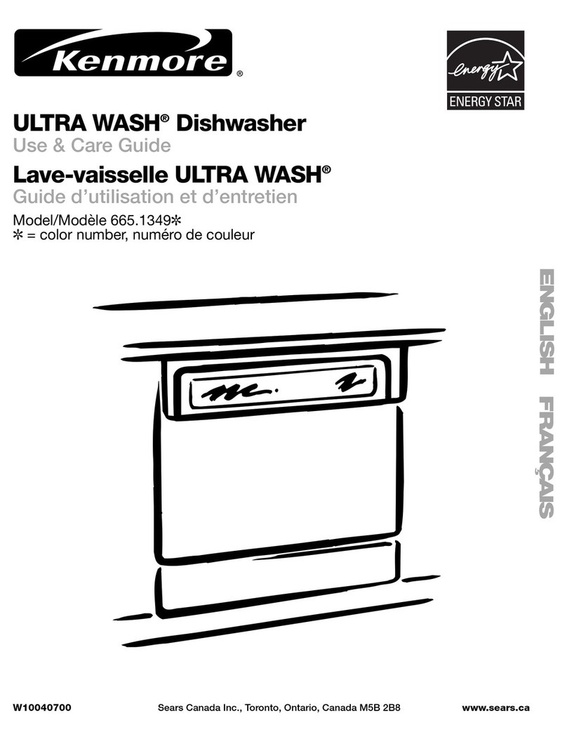 Kenmore 665.1349x Use & care guide