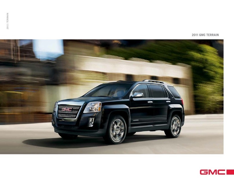 GMC 2011 Terrain User manual