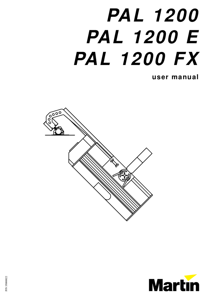 Martin PAL 1200 FX User manual