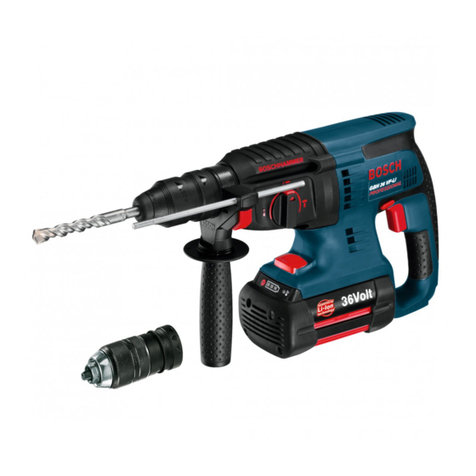 Bosch GBH 36 V-LI Professional User manual