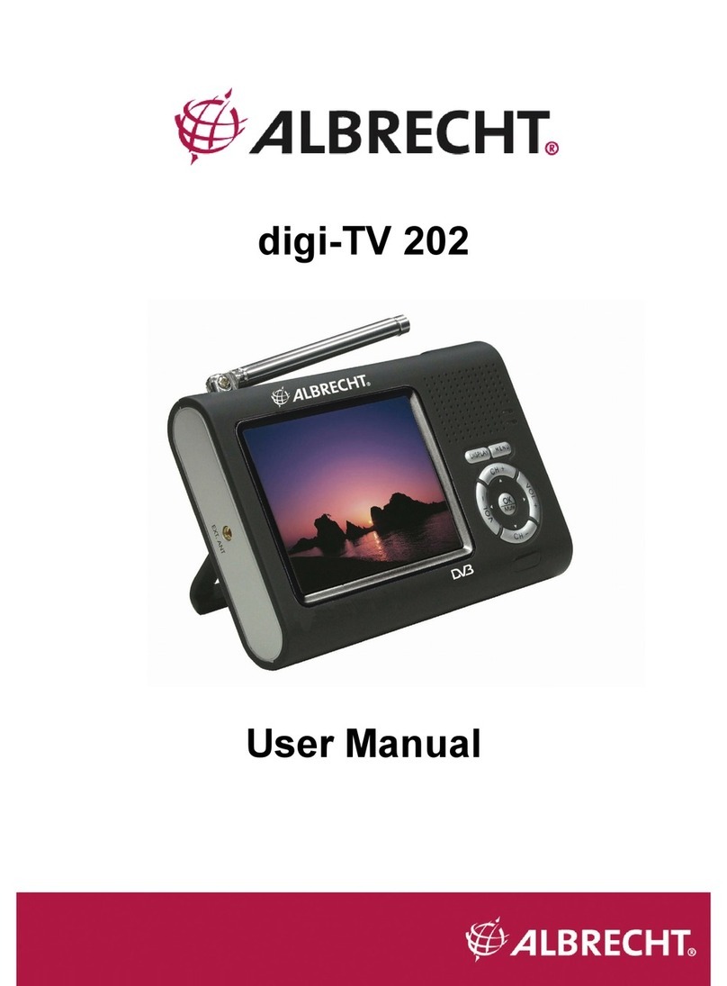 Albrecht digi-TV 202 user manual