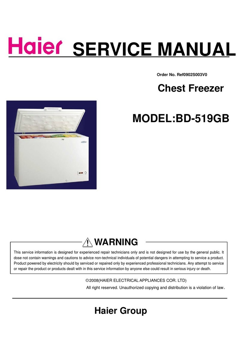 Haier BD-519GB User manual