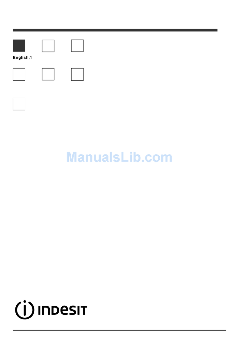 Indesit DFP 573 User manual