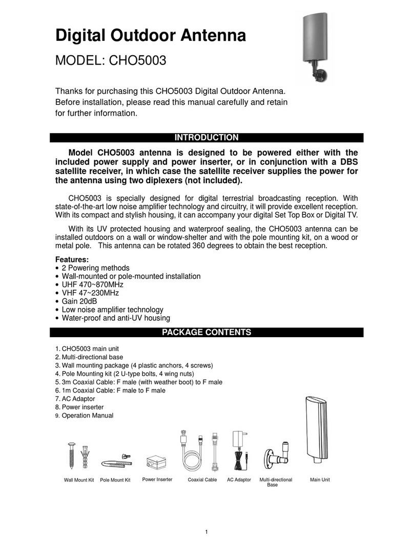 Choice Select CHO5003 User manual