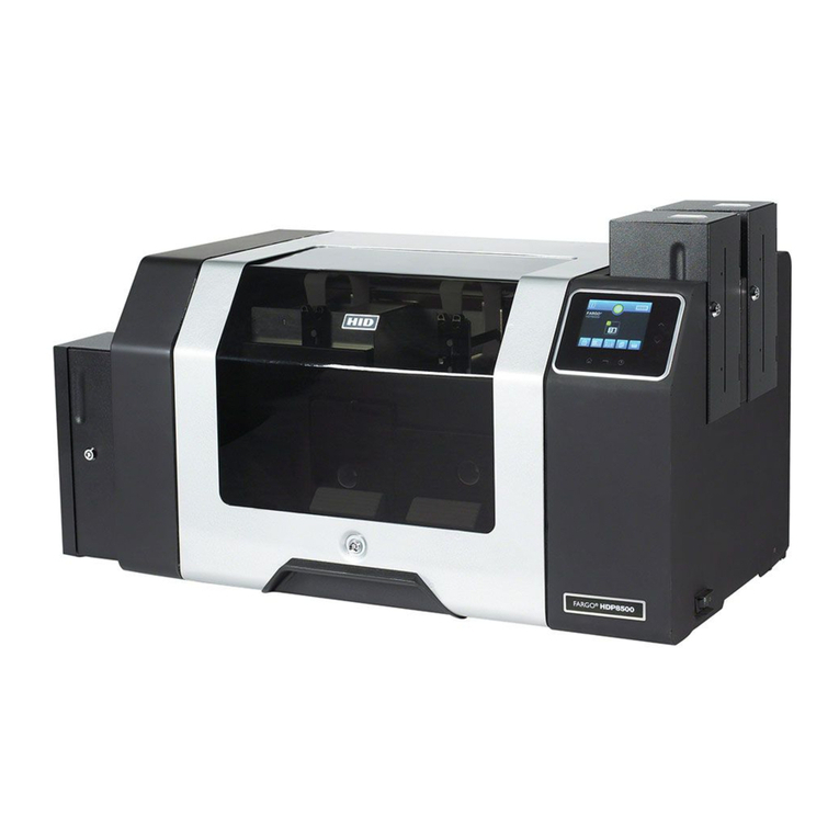 HID Fargo HDP8500 User manual HID Fargo HDP8500 User manual