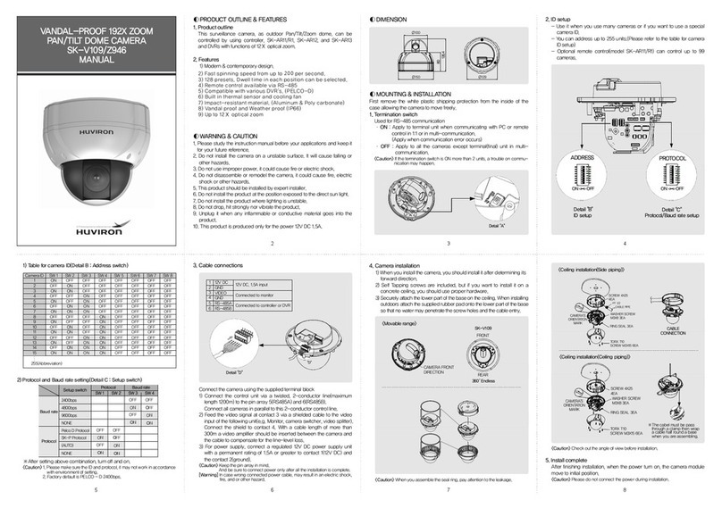 Huviron SK-V109 User manual