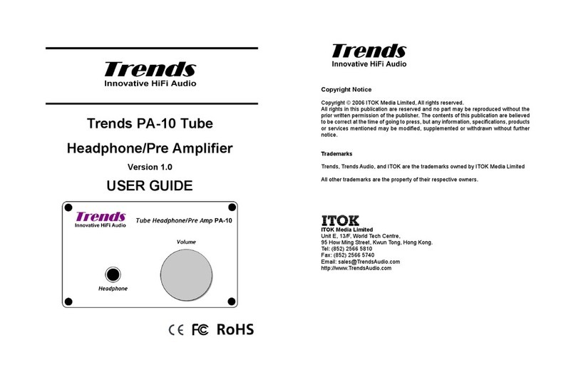 Trends Audio PA-10 user guide
