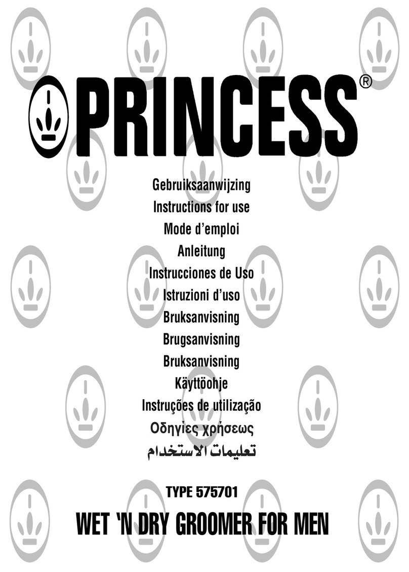 Princess 575701 Instructions for use