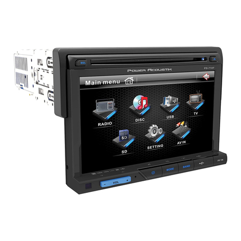 PowerAcoustik PD-710 owner's manual