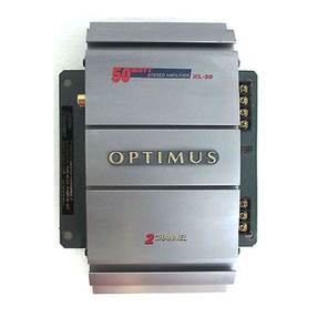 Optimus XL-50 user guide
