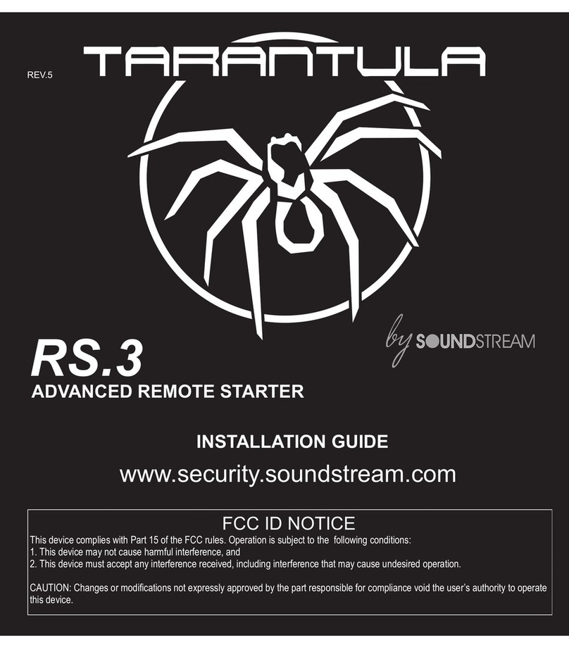 Soundstream TARANTULA RS.3 User manual