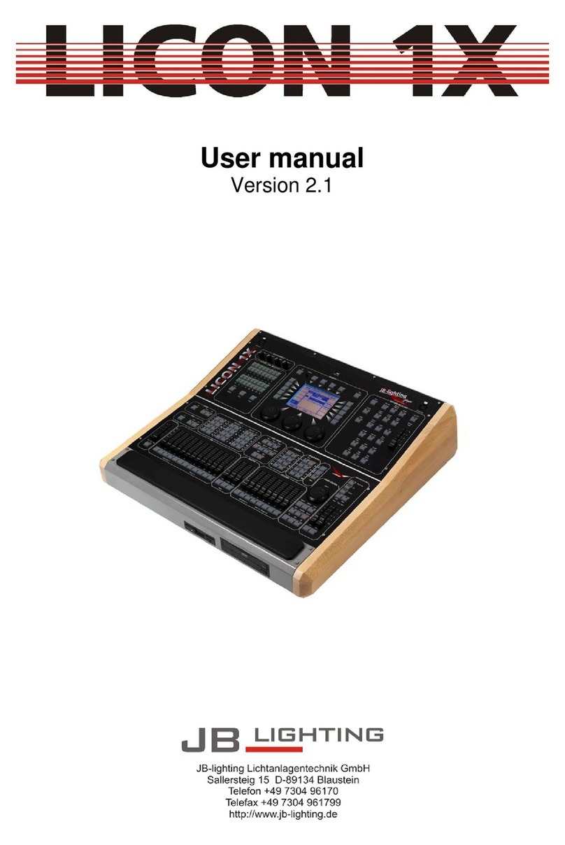 JB Systems Light Licon 1X user manual