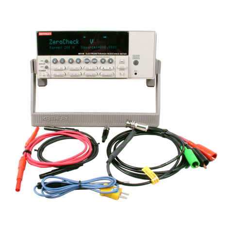 Keithley 6517A User manual