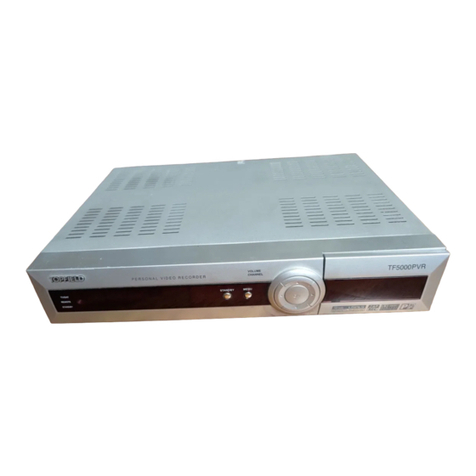 Topfield TF5000PVR Masterpiece user manual