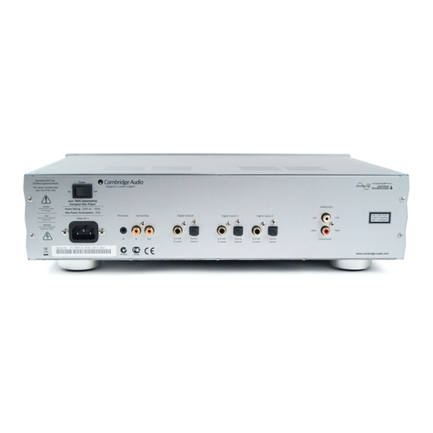 Cambridge Audio Azur 740C User manual