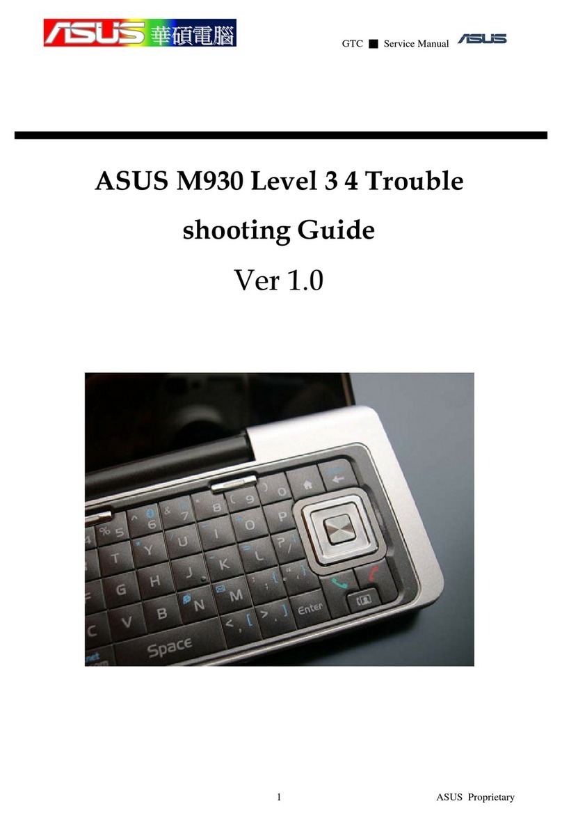 Asus M930 troubleshooting guide