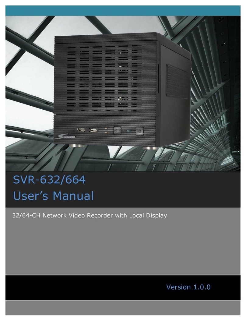 Seenergy SVR-632/664 User manual