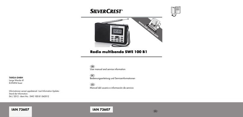 Silvercrest SWE 100 B1 User manual