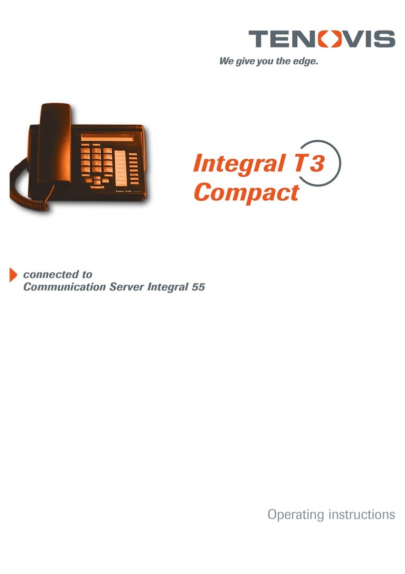 Tenovis Integral T3 Compact operating instructions