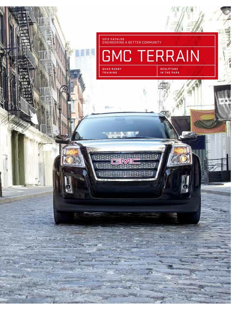GMC 2012 Terrain User manual