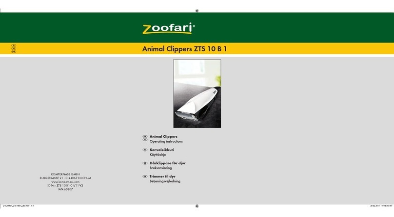 Zoofari ZTS 10 B 1 operating instructions