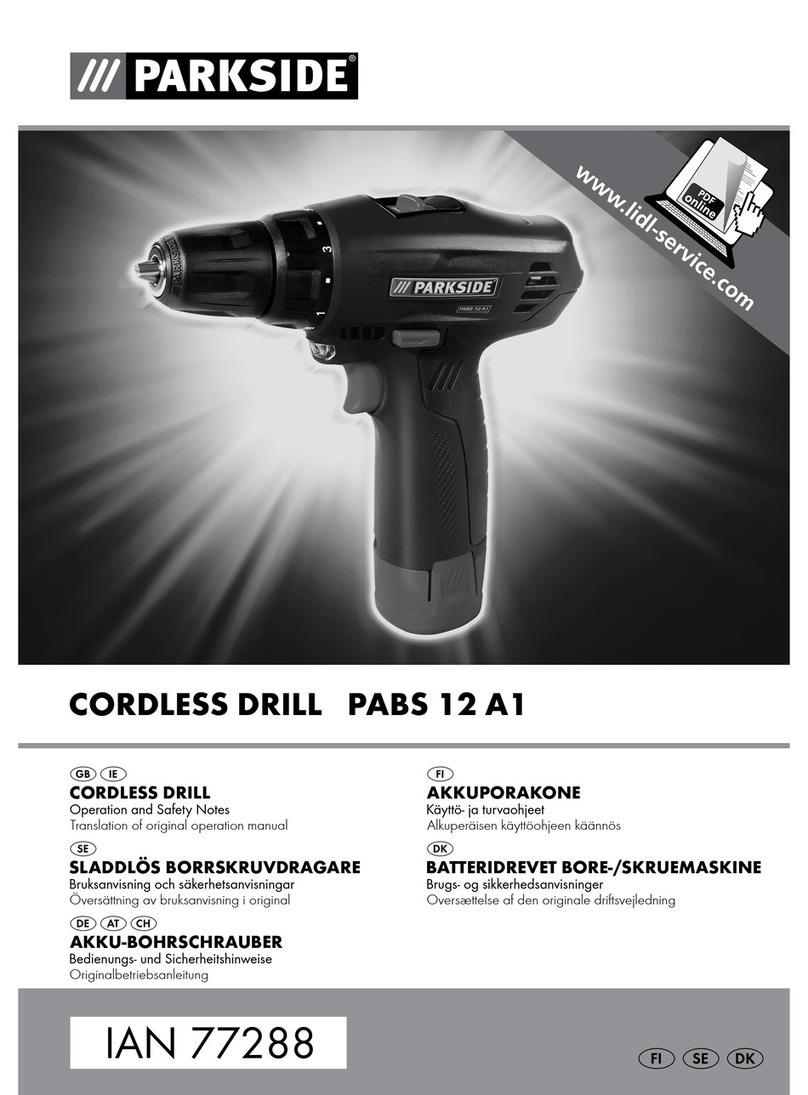 Parkside PABS 12 A1 Operation manual