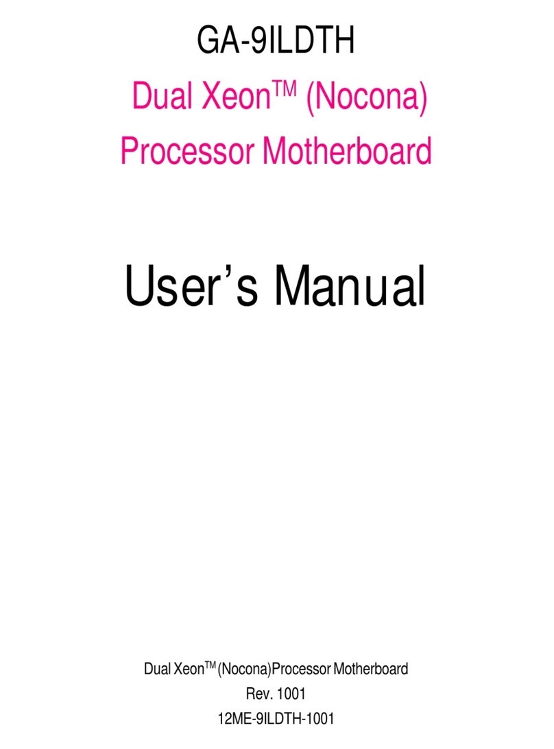 Gigabyte GA-9ILDTH user manual