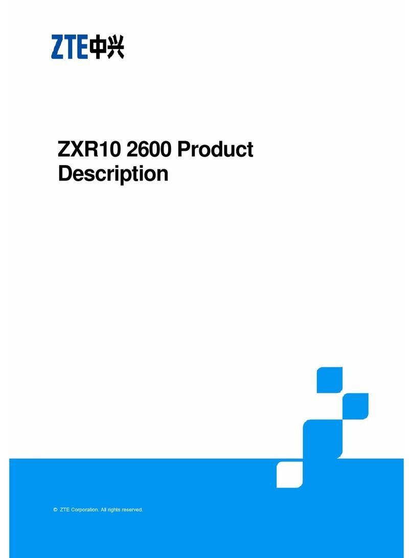 Zte ZXR10 2600 Technical specifications