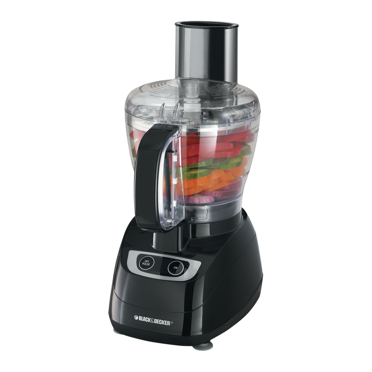 Black & Decker FP1600B Installation instructions