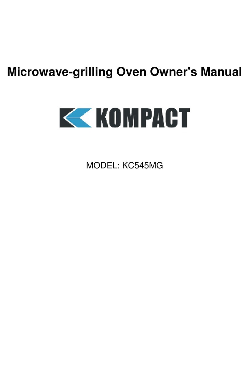 Kompact KC545MG owner's manual