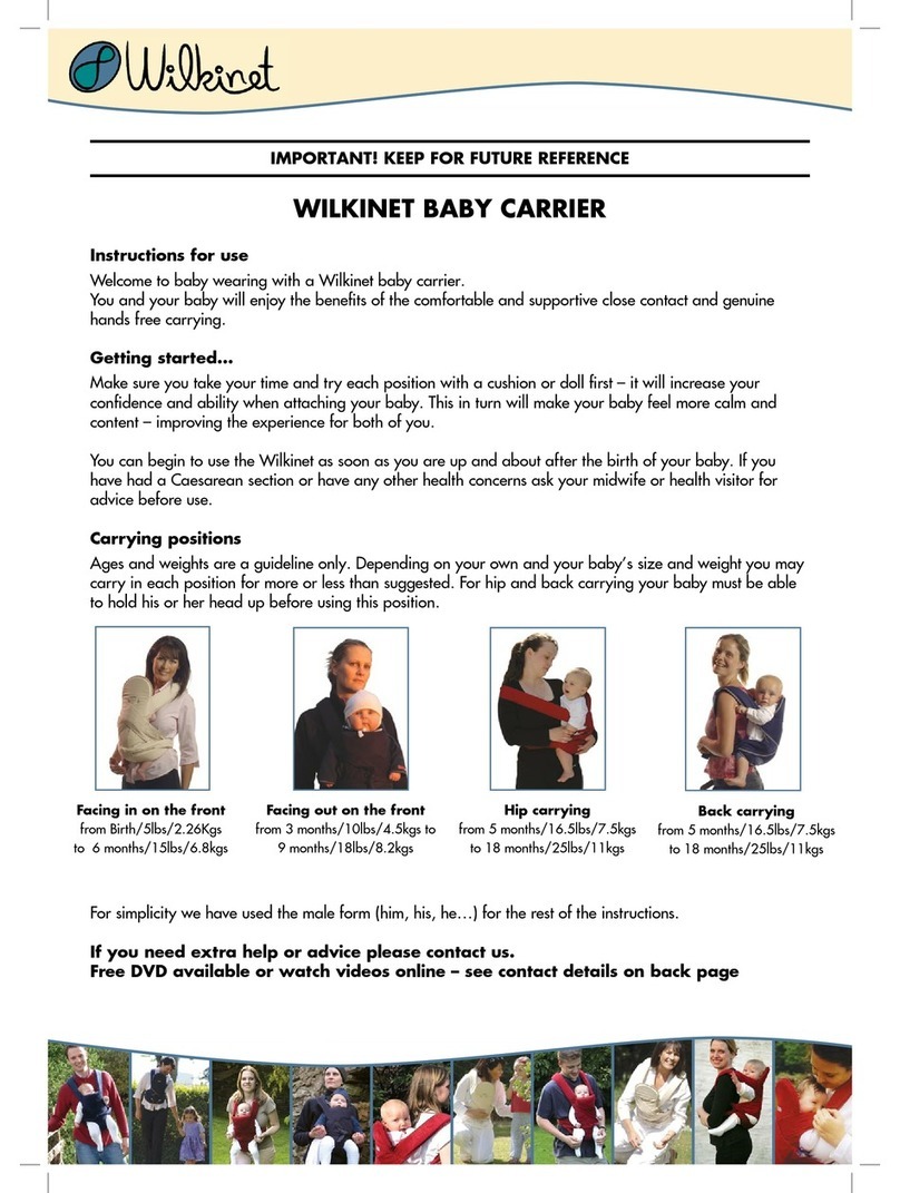 Wilkinet Baby Carrier quick guide