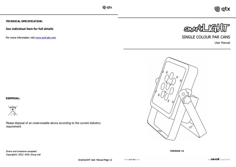 Qtx SmartLight user manual