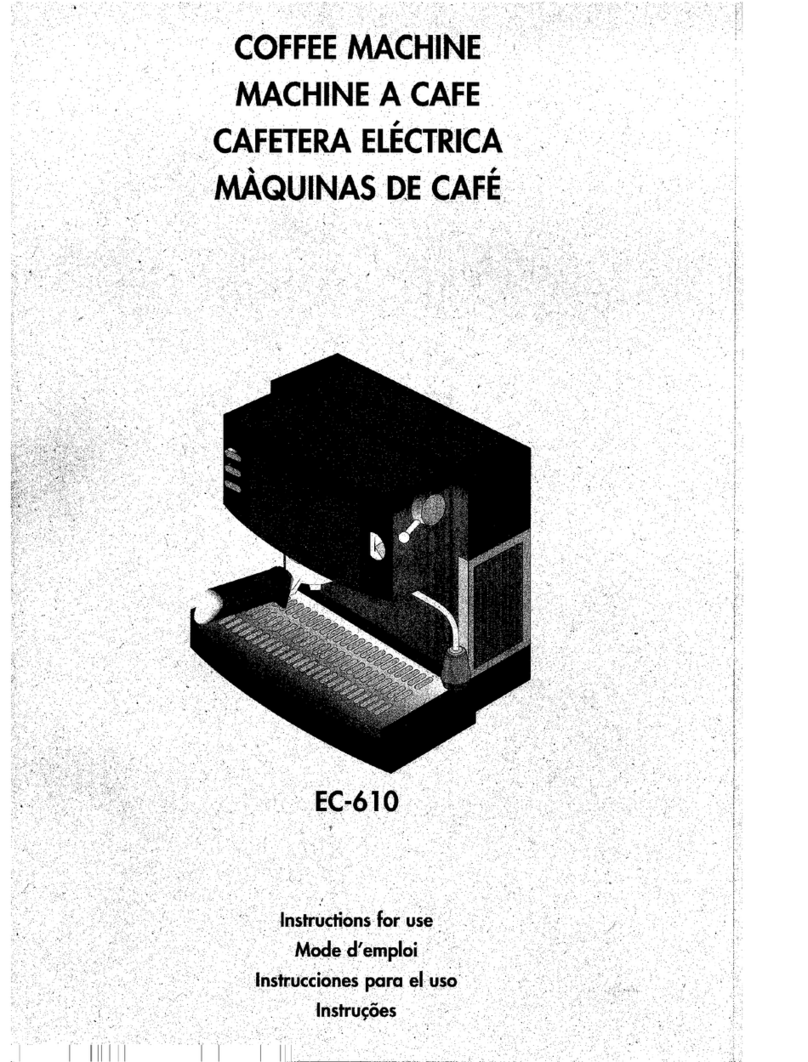 DeLonghi EC-610 User manual